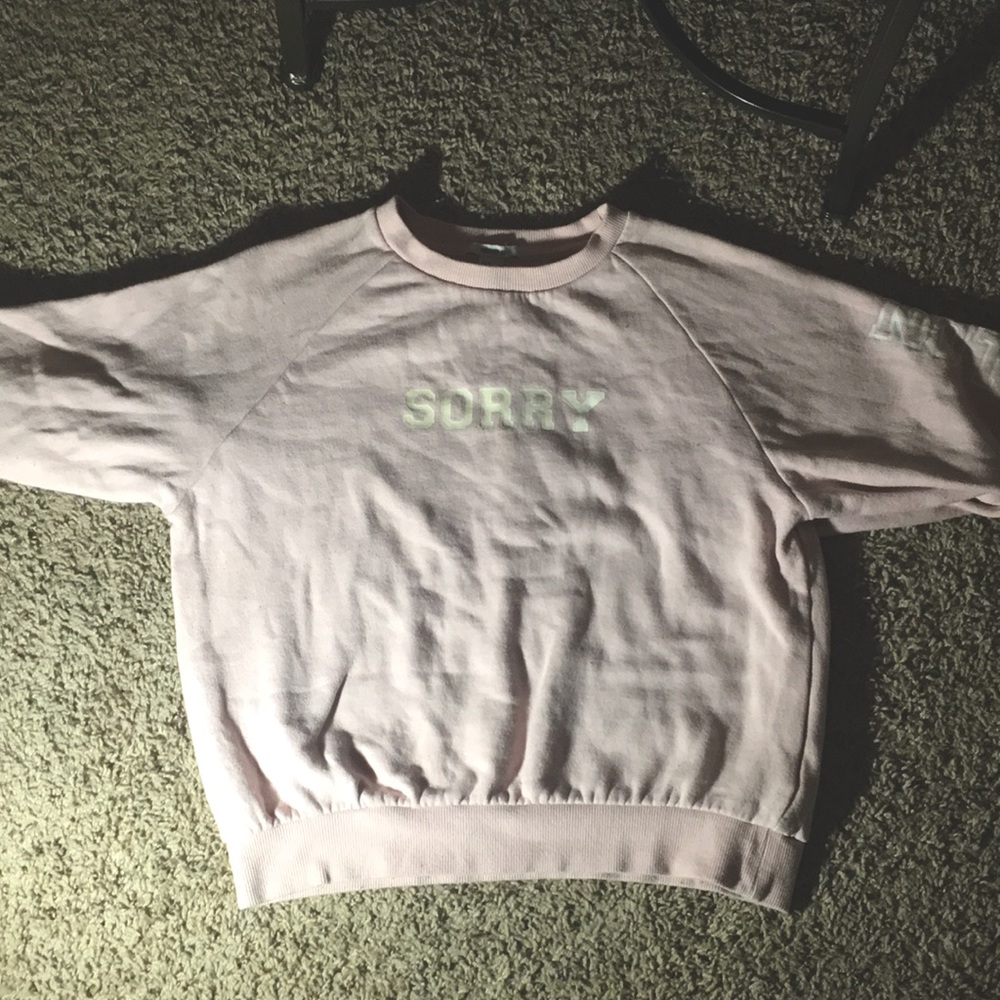 Sorry sweater